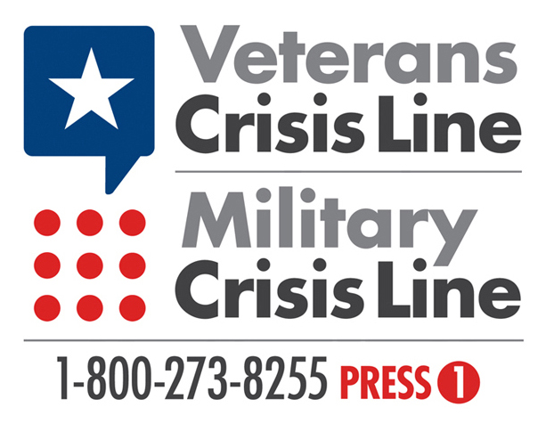 Veterans Crisis hotline ad Veterans Crisis hotline ad